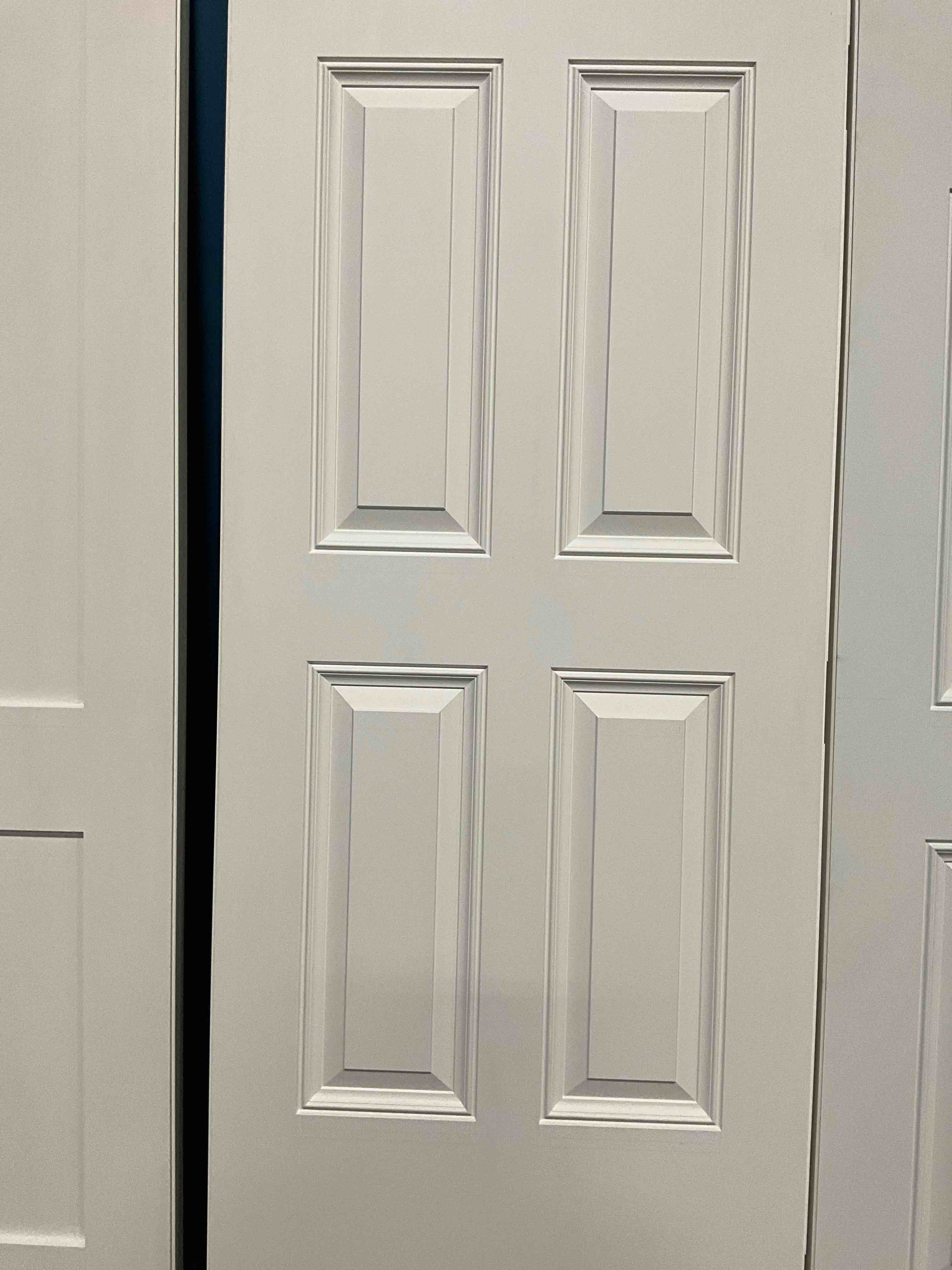 4 Panel Fiber Glass Door Slab 30”L x 80”H