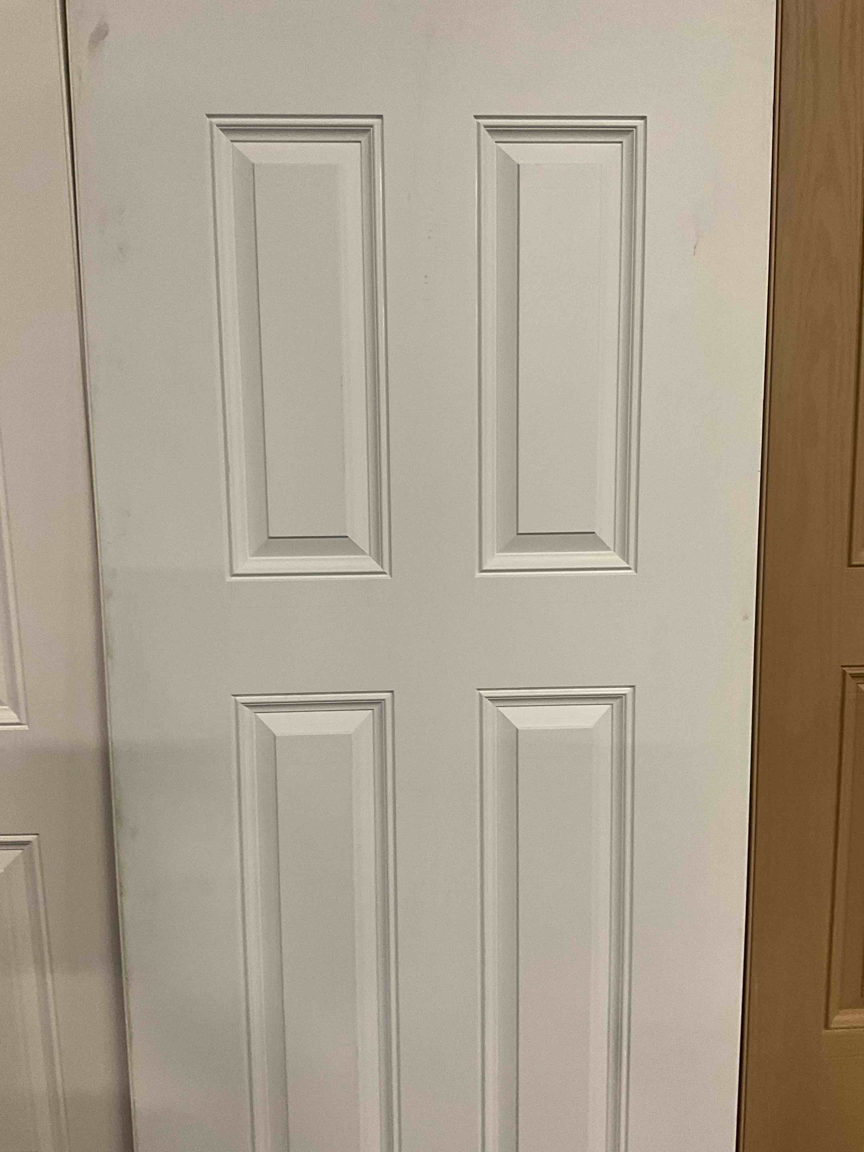 4 Panel Fiber Glass Door Slab 36”L x 80”H