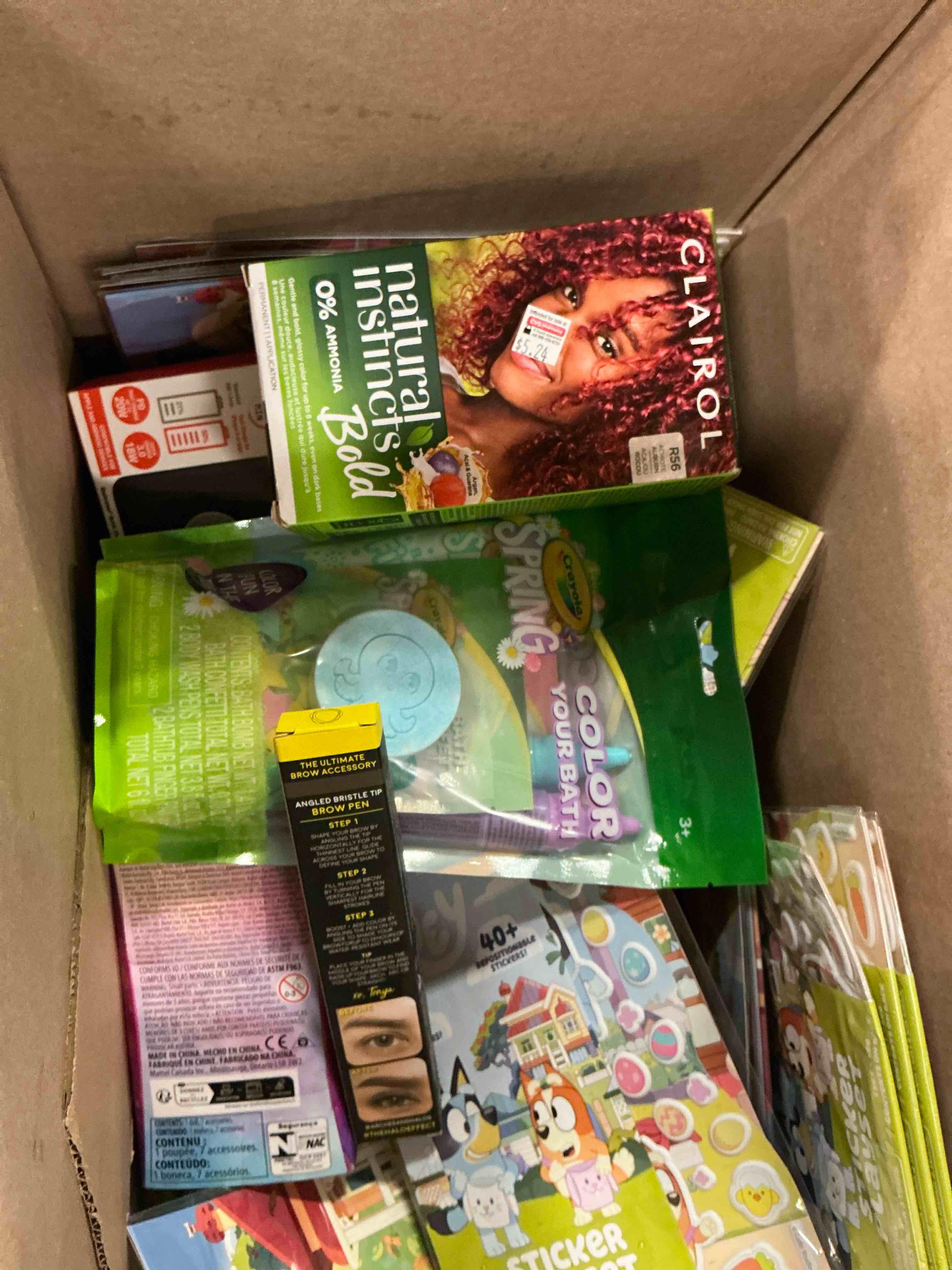 Assorted miscellaneous include; Crayola/ itek/ Clairol and more 