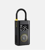 Fanttik X9 Pro Portable Tire Inflator for Compact Car, 1Min Fast Inflate Electric Bike Pump with Digital Tire Pressure Gauge, 150PSI Air Compressor for Electric Bikes, Motorcycle, Ball( pickup in the cage)