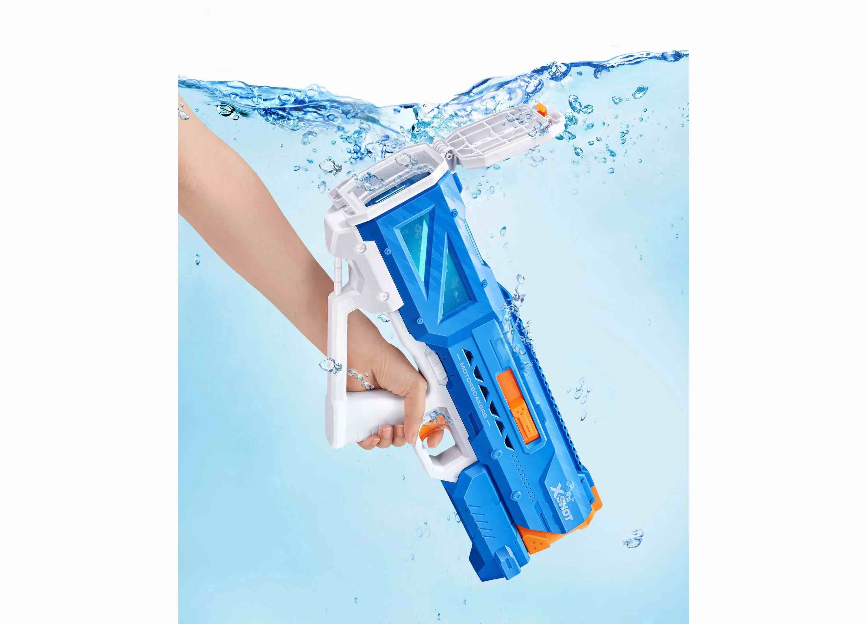 XSHOT Water Motorized Water Blaster by ZURU: Toy Blaster for Ages 8+.