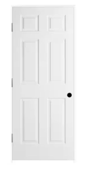 6 Panels Skin Door, Molded Skin Door Panel 32” x 80” 