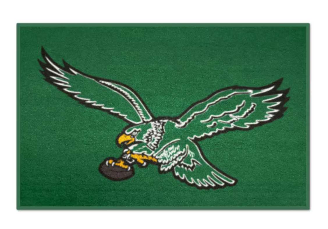 Green 1 ft. 7 in. x 2 ft. 6 in. Philadelphia Eagles Vintage Starter Mat Area Rug