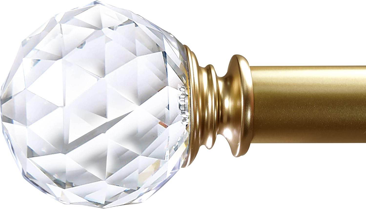 SINGLE CURTAIN ROD SET ADJUSTABLE 36” 72” “ MAYBE MISSING PIECES “