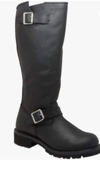 RIDE TECS MEN”S 16” ENGINEERS SOFT STYLE 1443/W BLACK 9.5 W