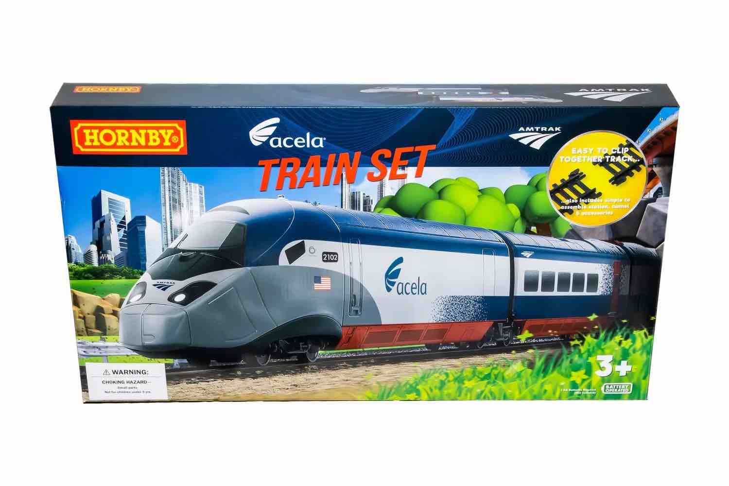 Acela train set