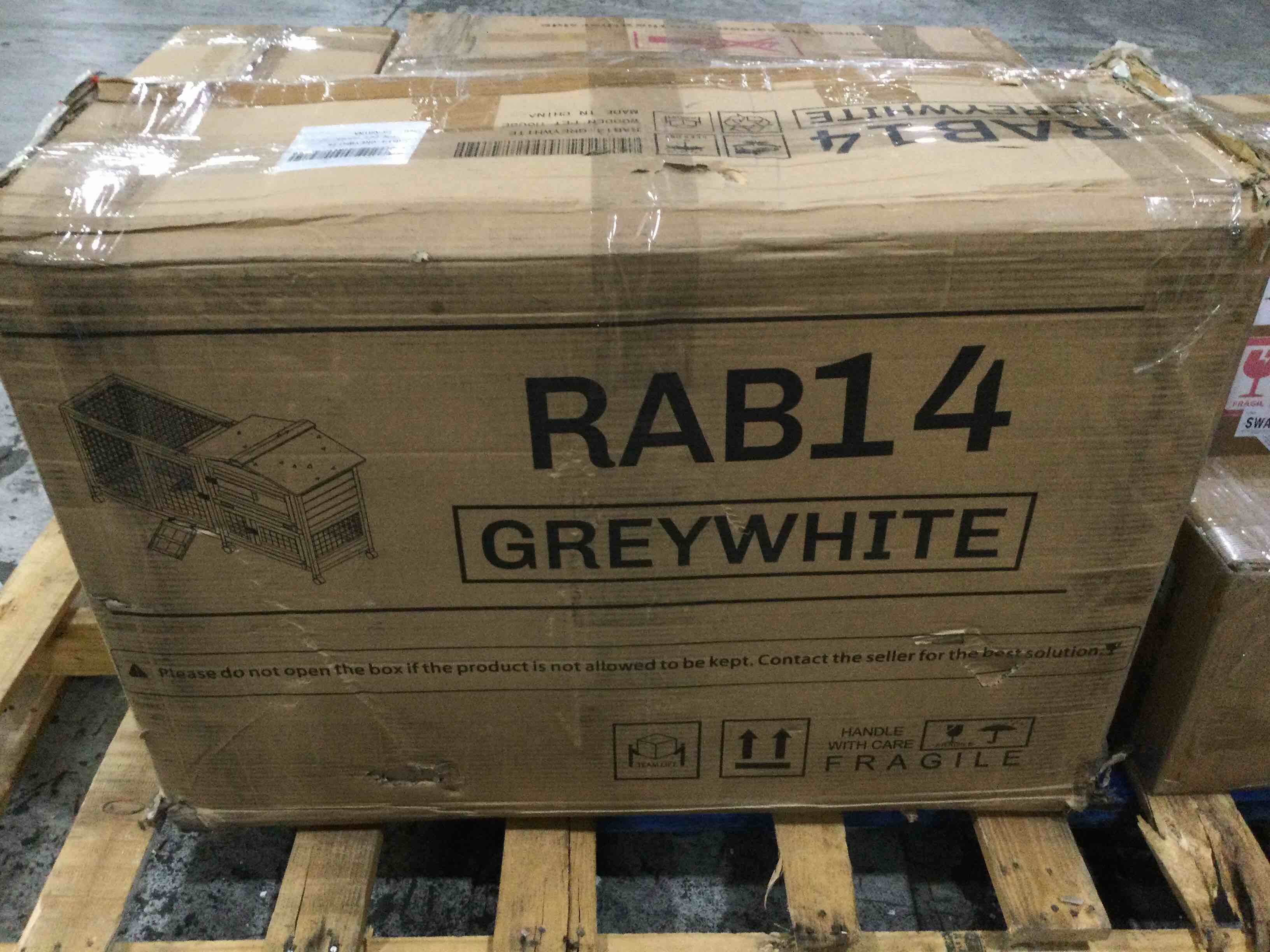 Rabbit Hutch With Wheels