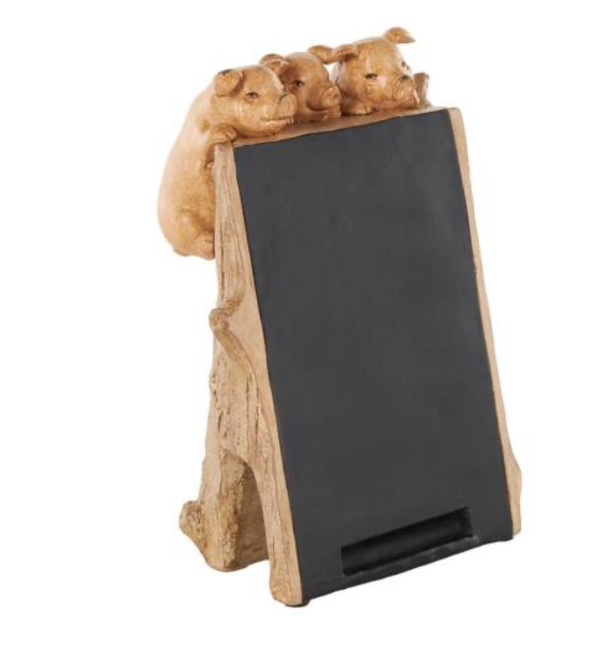 PR PIG CHALKBOARD 7”w 10h