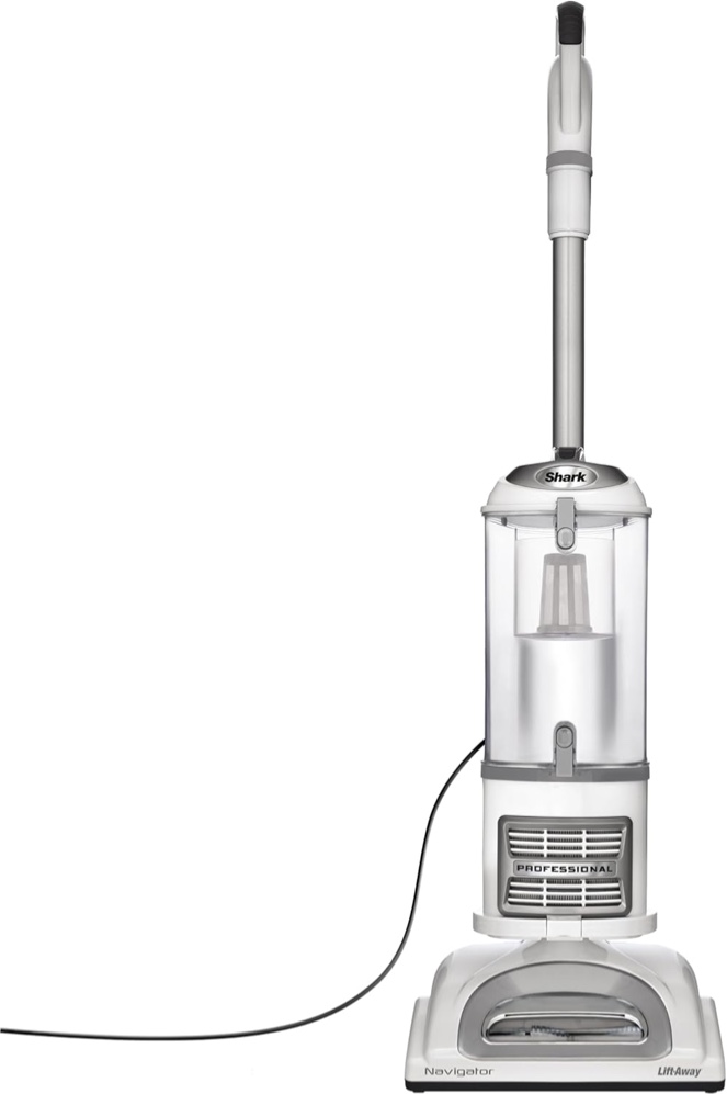 “Not been tested and has signs of use “Shark Upright Vacuum, Navigator Lift-Away with Swivel Steering, HEPA Filter, XL Dust Cup, Pet Power,