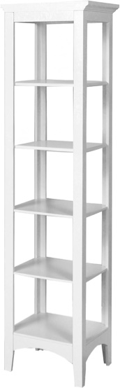 Allare 63" Freestanding Open Linen Tower