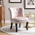 Upholstered Wingback Side Chair