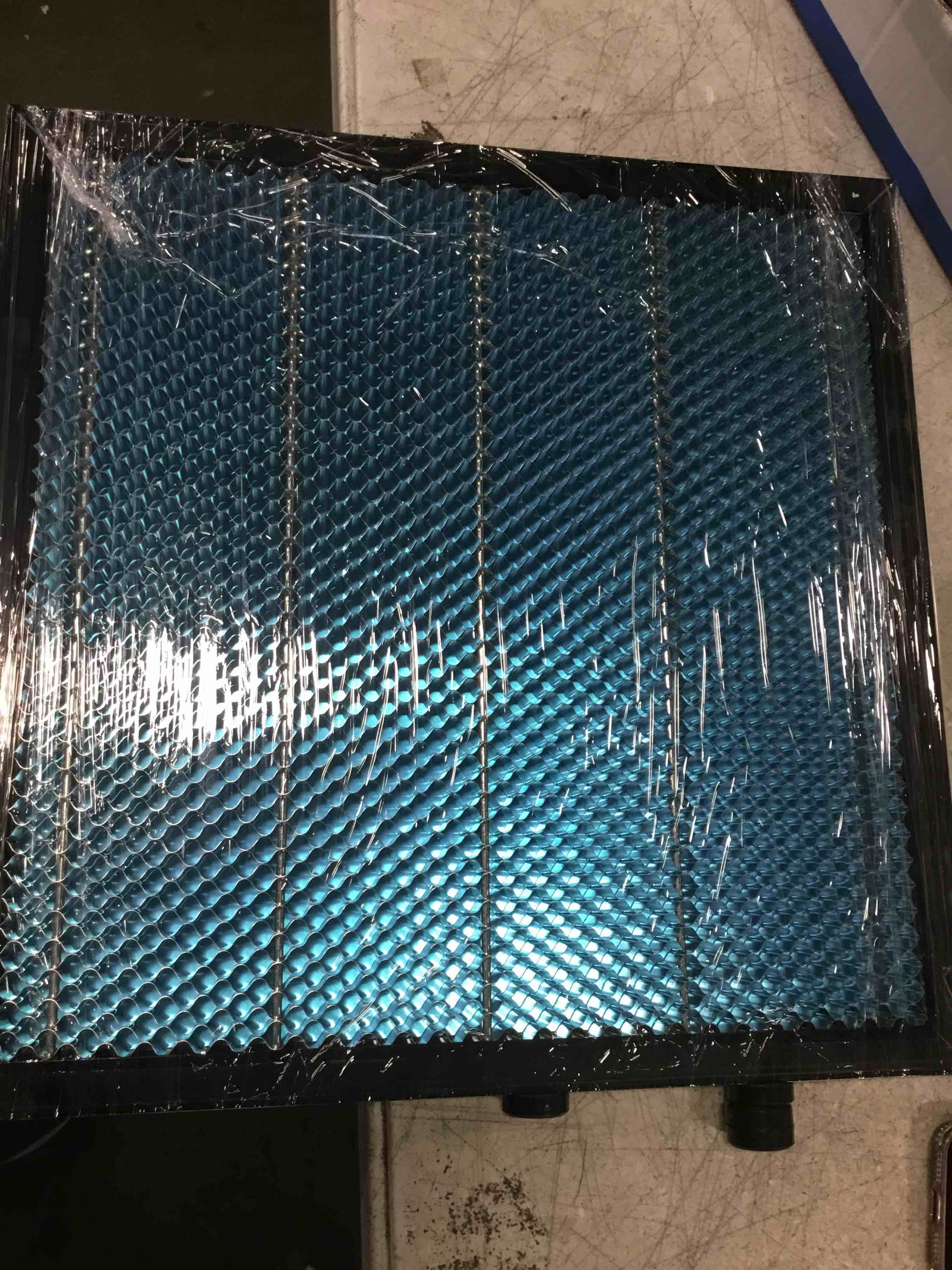 URMAX Honeycomb Working Table, Premium Honeycomb Laser Bed for Laser Cutter Engraver, Honeycomb Working Bed for Fast Heat Dissipation Desktop-Protecting with Aluminum Plate, 