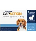 PETARMOR CAPACTION Fast-Acting Oral Flea Treatment for Small Dogs (2-25 lbs), 12 Doses, 11.4 mg (BBY: 01/2025)