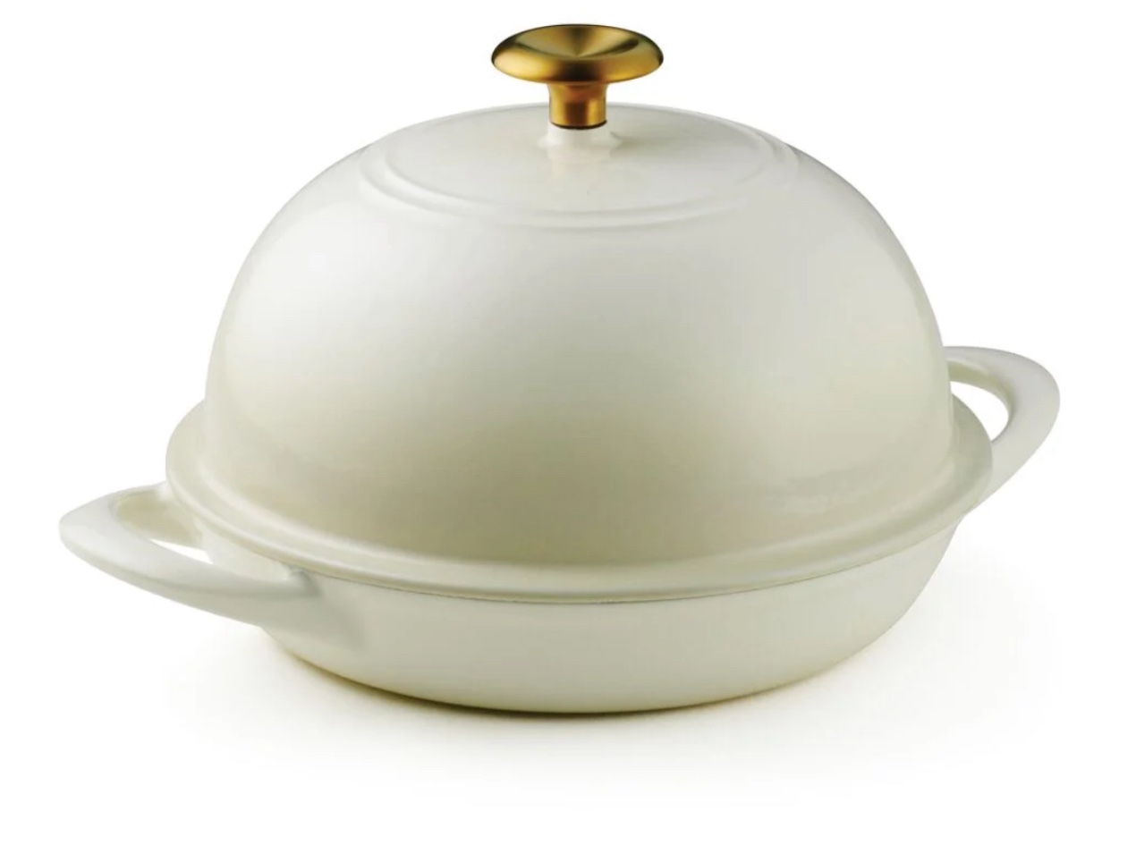 Tramontina 9.5Quart Bread Oven Cast Iron Latte 