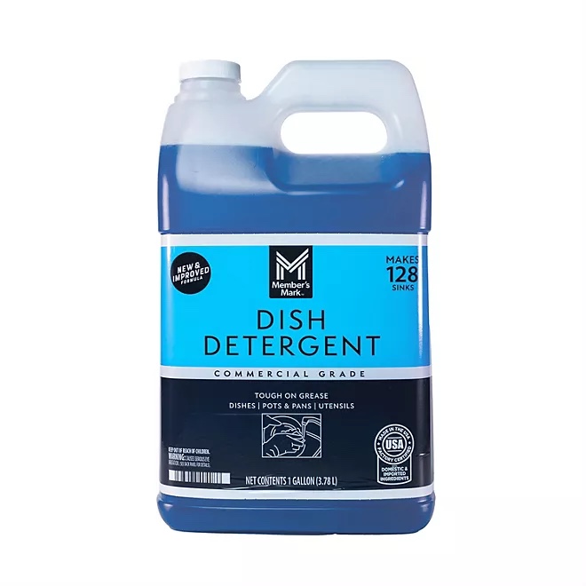 Member's Mark Commercial Blue Dish Detergent, 1 gal