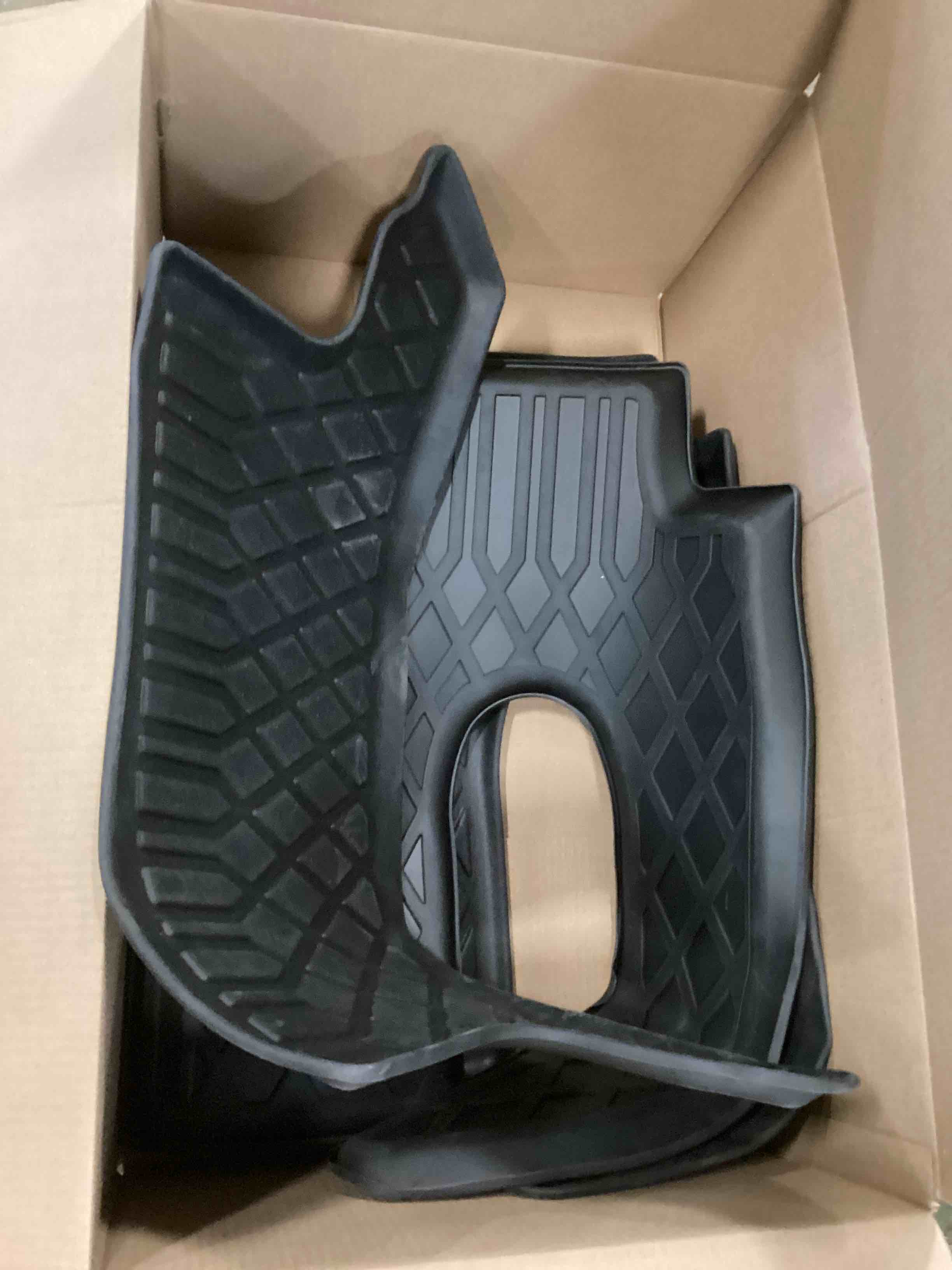 (incomplete) Nilight TPE Floor Mats for Tesla Model X 6 Seater 2022 2023 2024,All Weather Custom Fit Heavy Duty Floor Liners