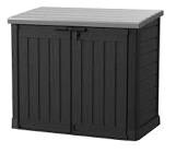 Keter Store It Out Prime Durable Resin Outdoor Storage Shed With Floor and Double Doors for Garden Patio Furniture and Tools