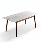 Ruddell solid wood Rectangular 47.2'' L x 31.5'' W table