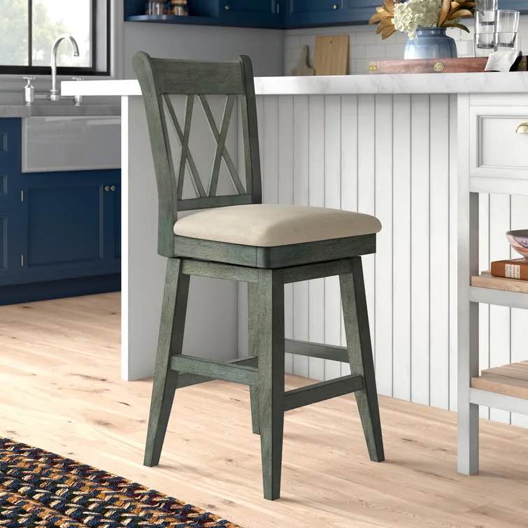 Fortville Swivel Bar and Counter Stool
