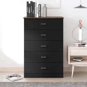 Allyannah 5 Drawer 31.5'' W Dresser