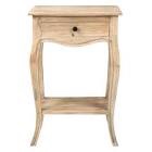 Cecilia 1 - Drawer Solid Wood Nightstand