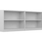 Bush Furniture Universal 2 Shelf Bookcase Horizontal Bookshelves Book Case Bookcase