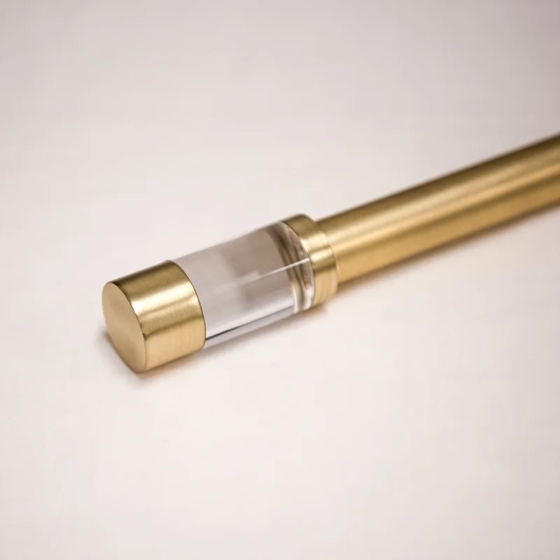 Audrinna Adjustable 1" Single Curtain Rod