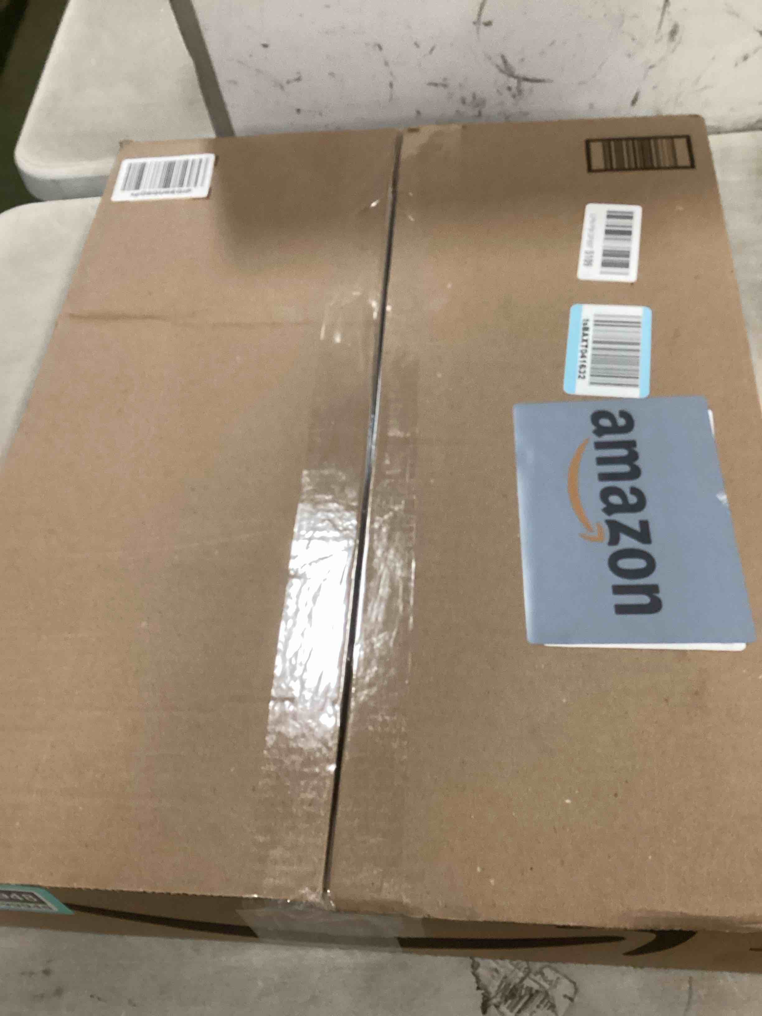 Condition photo showing New/Like New for Storage Bins,Large Collapsible Storage Baskets With Bamboo Handles, 63L Rectangle Closet Storage for Organizing Toys, Books, Shelves, Closet,Beige