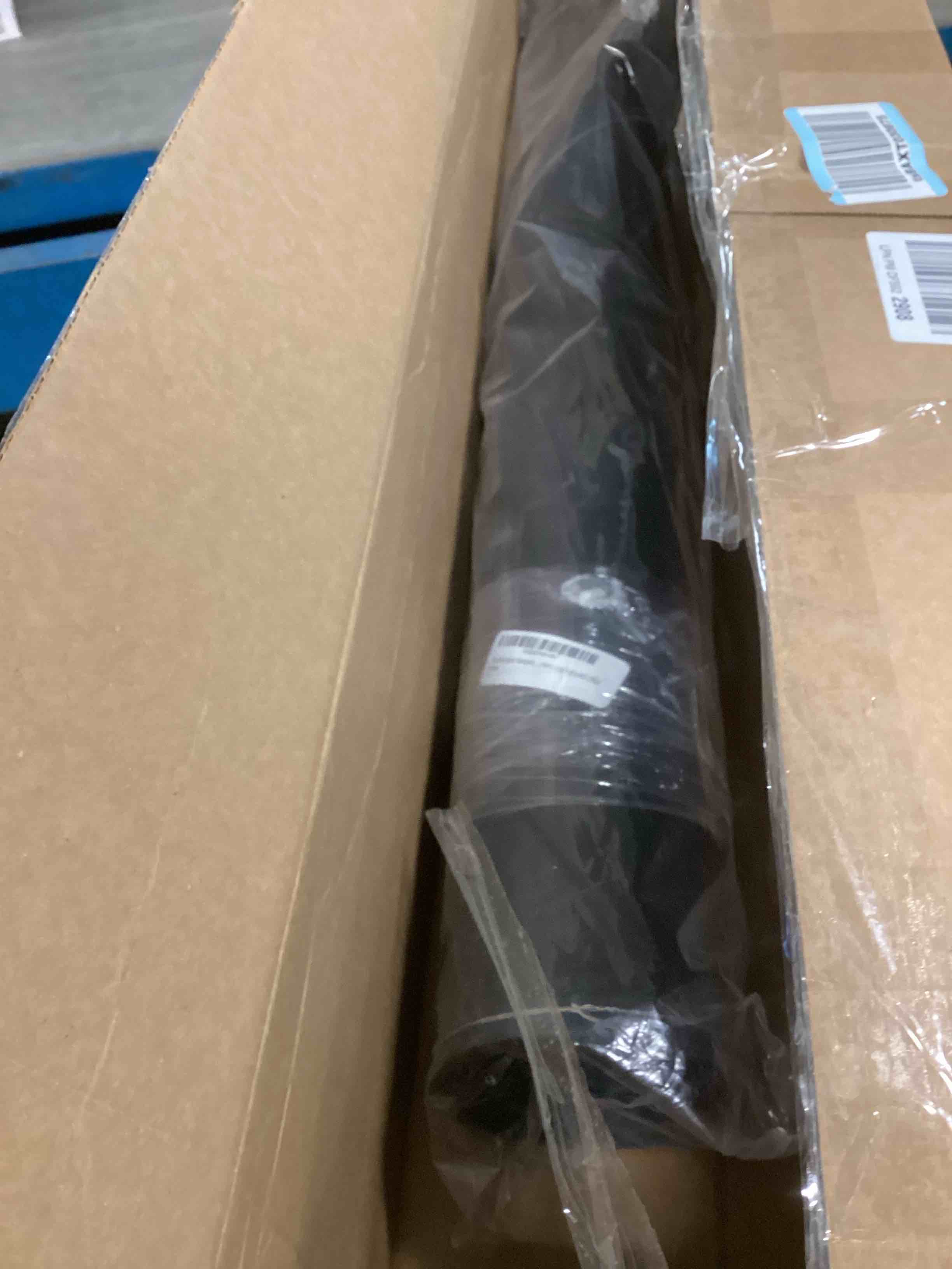 Condition photo showing Good Condition for Plow & Hearth 32"x60" Half Round Fireproof Hearth Rug | Charcoal | Double Layer Fiberglass Fireplace Mat | Protect Home Décor Hardwood Floor and Carpet from Sparks and Embers Wood Stove