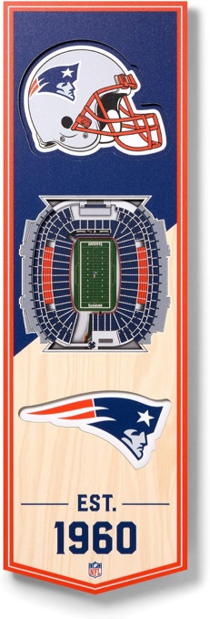 YouTheFan NFL 3D Stadium Banner - 6x19