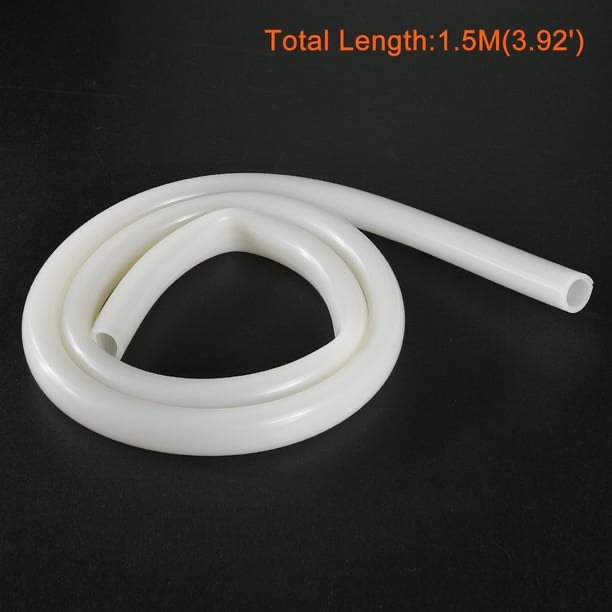 20mm x 25mm Silicone Translucent Tube Water Air Pump Hose Pipe 1.5Ms