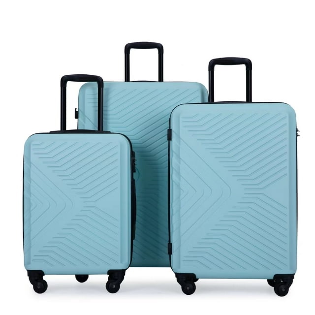 Travelhouse 3 Piece Hardshell Luggage Set