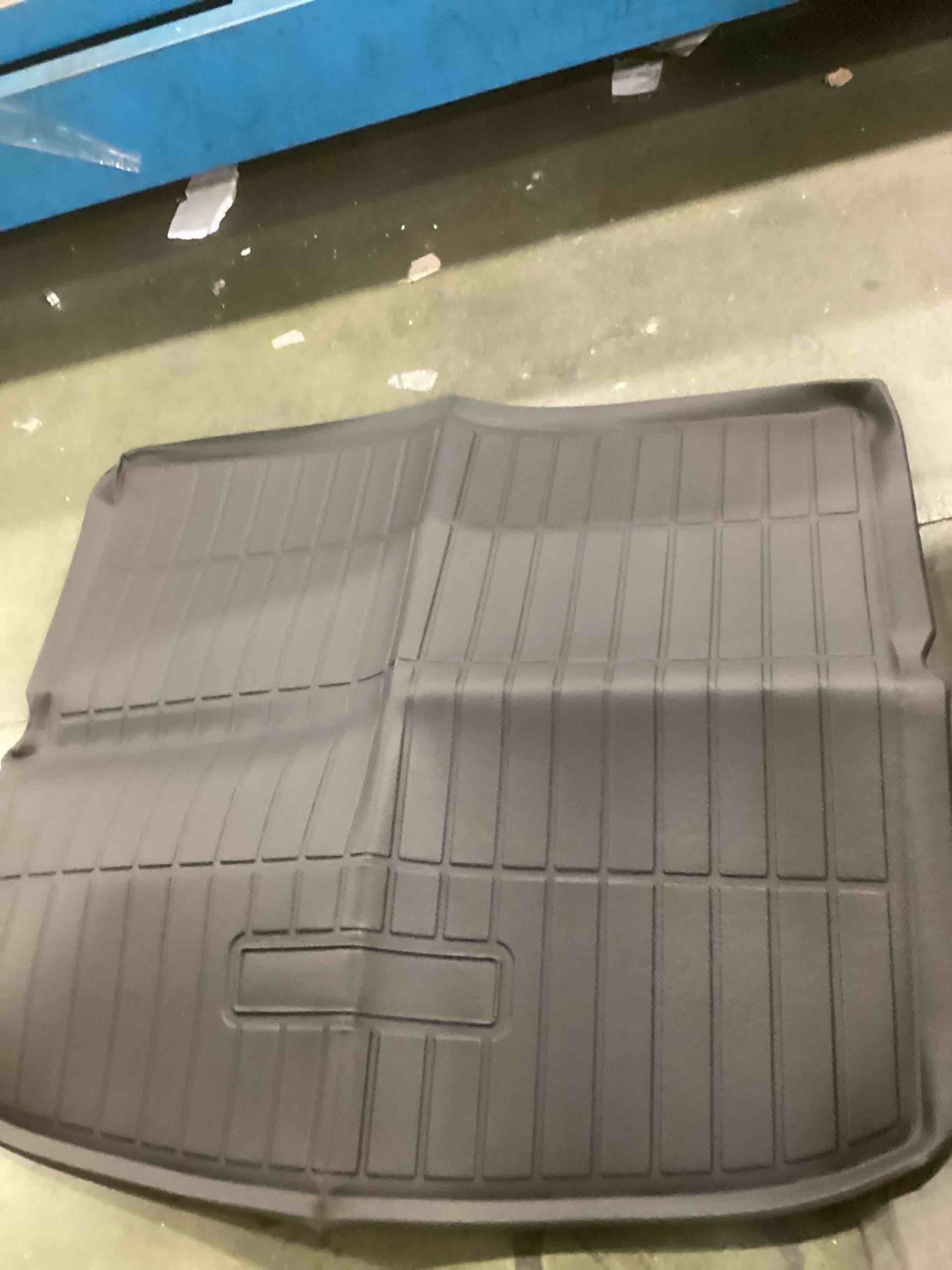 Mixsuper Cargo Liner for 2020-2024 Volkswagen Atlas Cross Sport, Only for 5 Passenger Models, All Weather Cargo Mat Rear Trunk Liner Tray Black