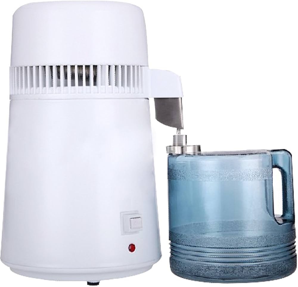 Creation Core 4L Pure Water Distiller 750W All Stainless Steel Internal Purifier Filter Strainer