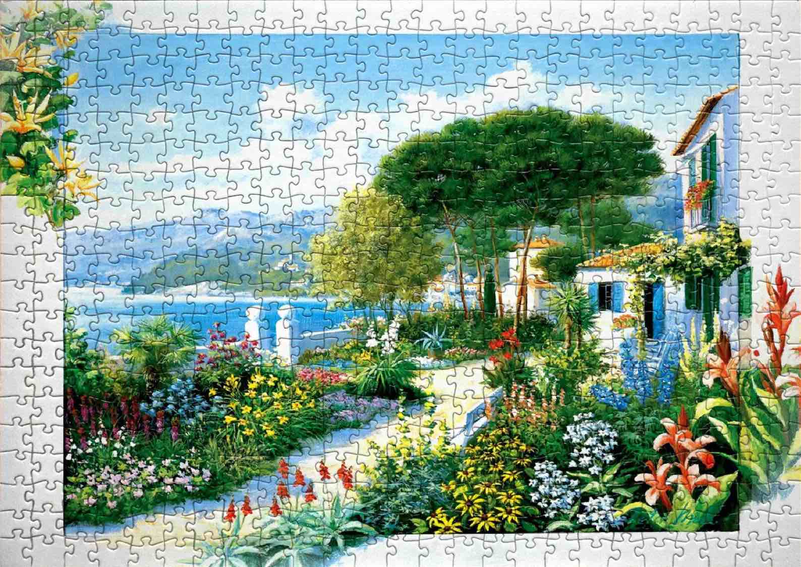 Jigsaw Puzzle 1500 Pieces, Gift for Mother, Seaside Village Puzzle, Challenging Puzzle, 1500 Piece Jigsaw Puzzle, Puzzle Lover Gift