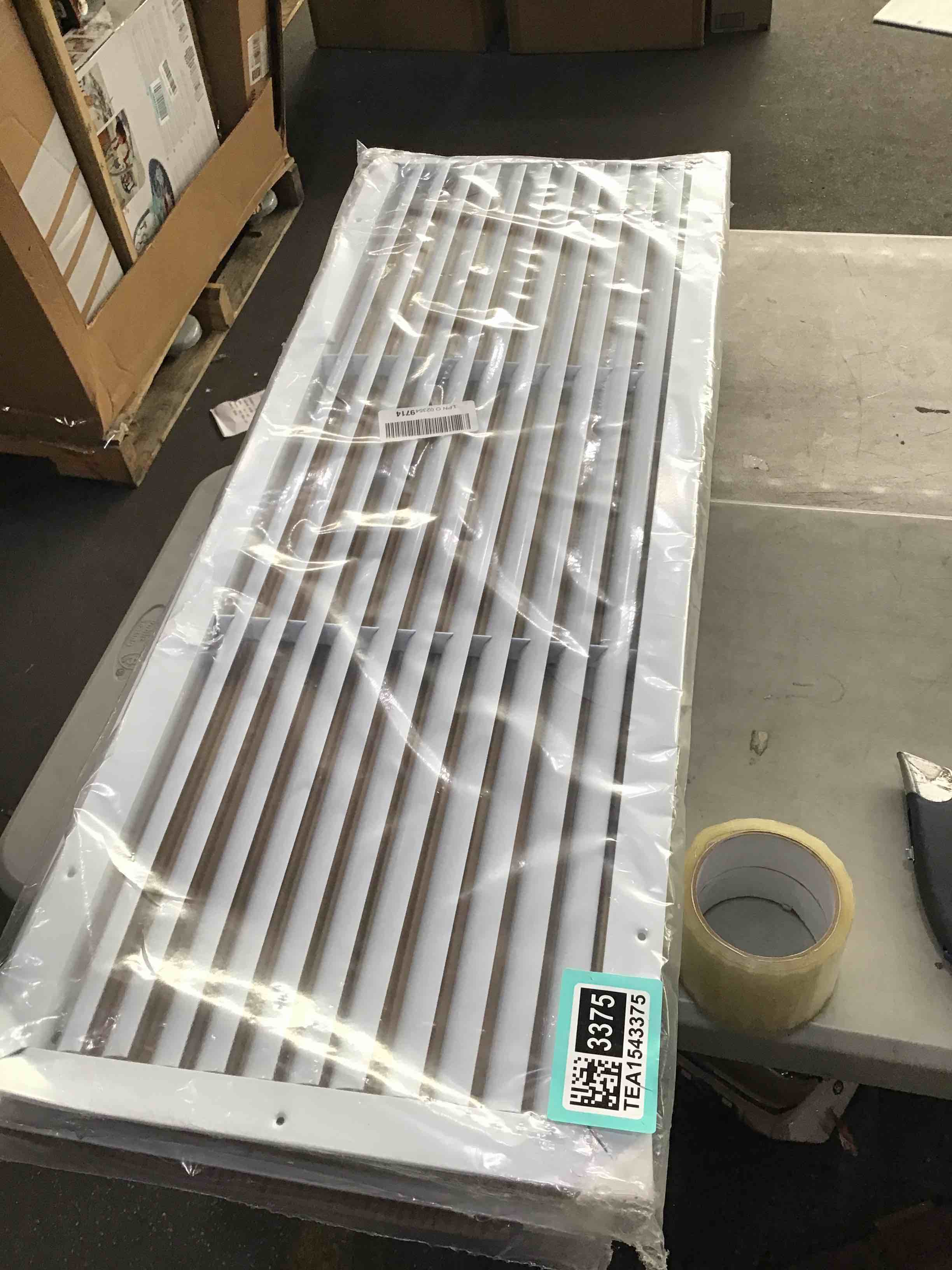 vent cover, DAMAGED 