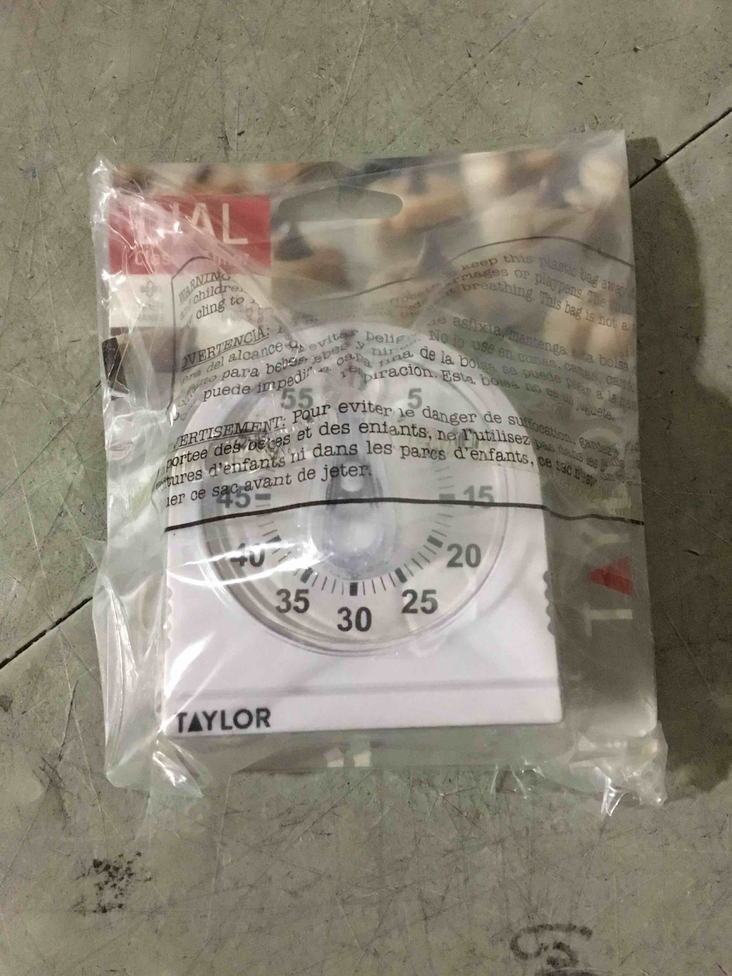 Condition photo showing Good Condition for KITCHEN TIMER WHITE (Pkg of 1)