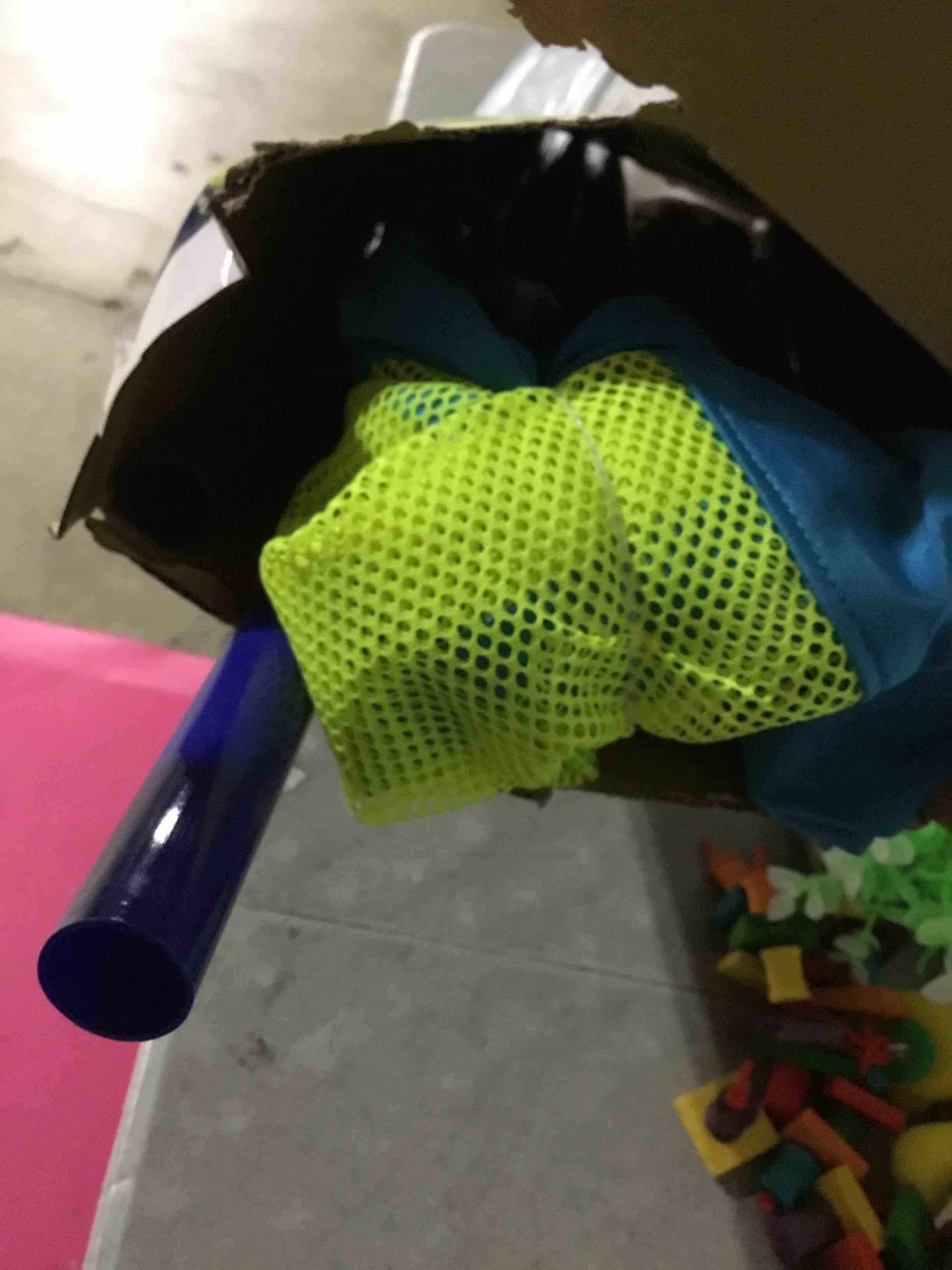 Condition photo showing As Is for 51” portable paddle ball set (INCOMPLETE)