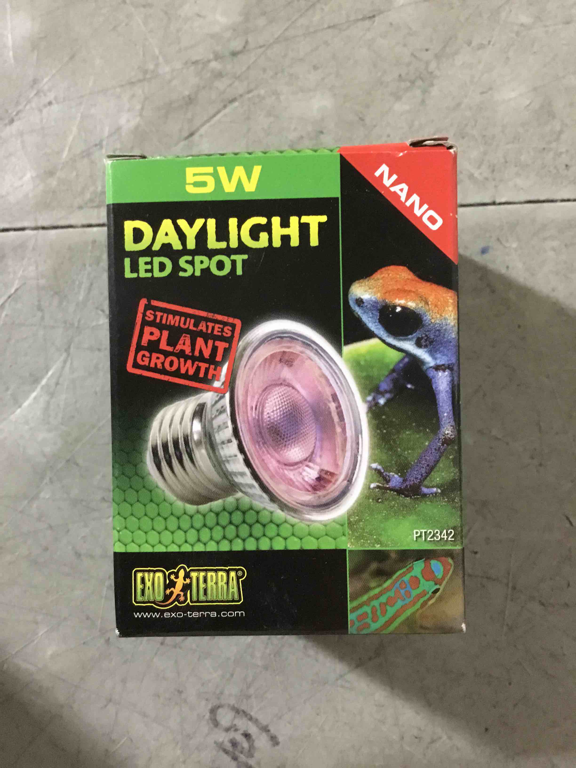 Condition photo showing New/Like New for Exo Terra Nano Daylight LED Spot Light (5w)