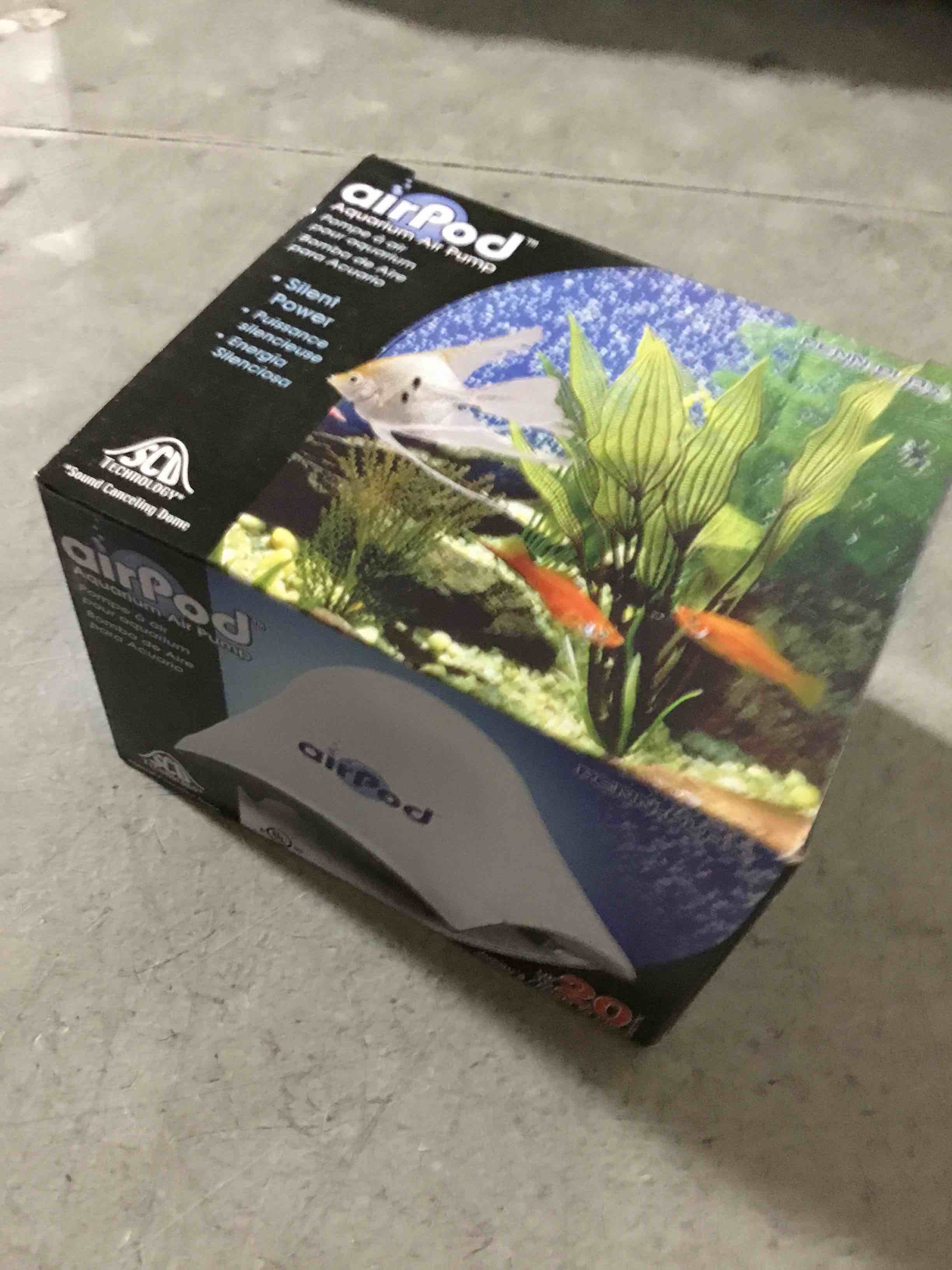Condition photo showing New/Like New for Penn-Plax® AirPod™ Aquarium Air Pump