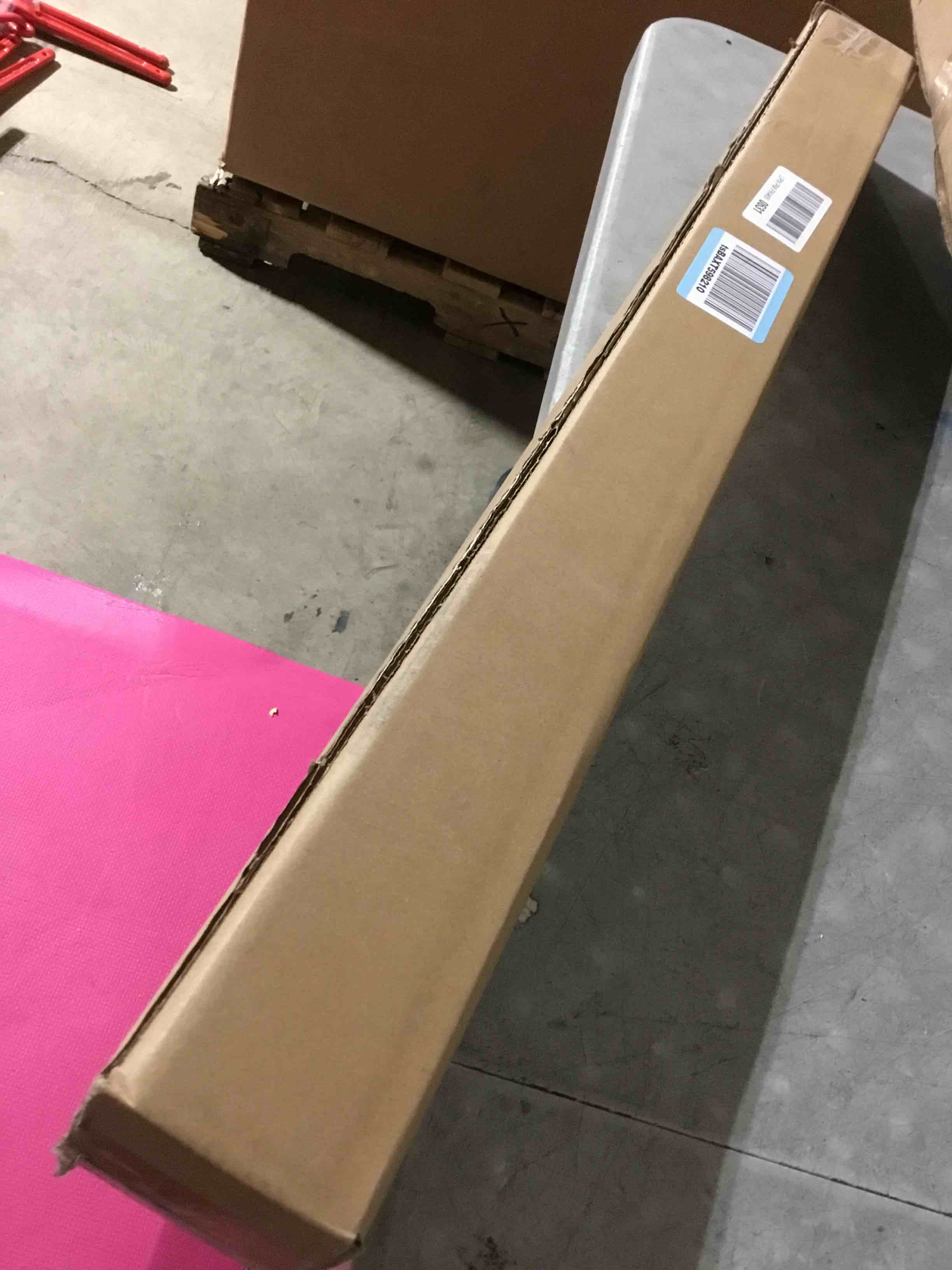 Condition photo showing New/Like New for LazBlinds No Tools No Drill Cordless Roman Shades for Windows, Blackout Thermal Insulated UV Blocking Window Blinds, Room Darkening Fabric Blinds for Indoor Windows, 33'' W x 48'' H, Off White Blackout - Off White 33" W x 48" H