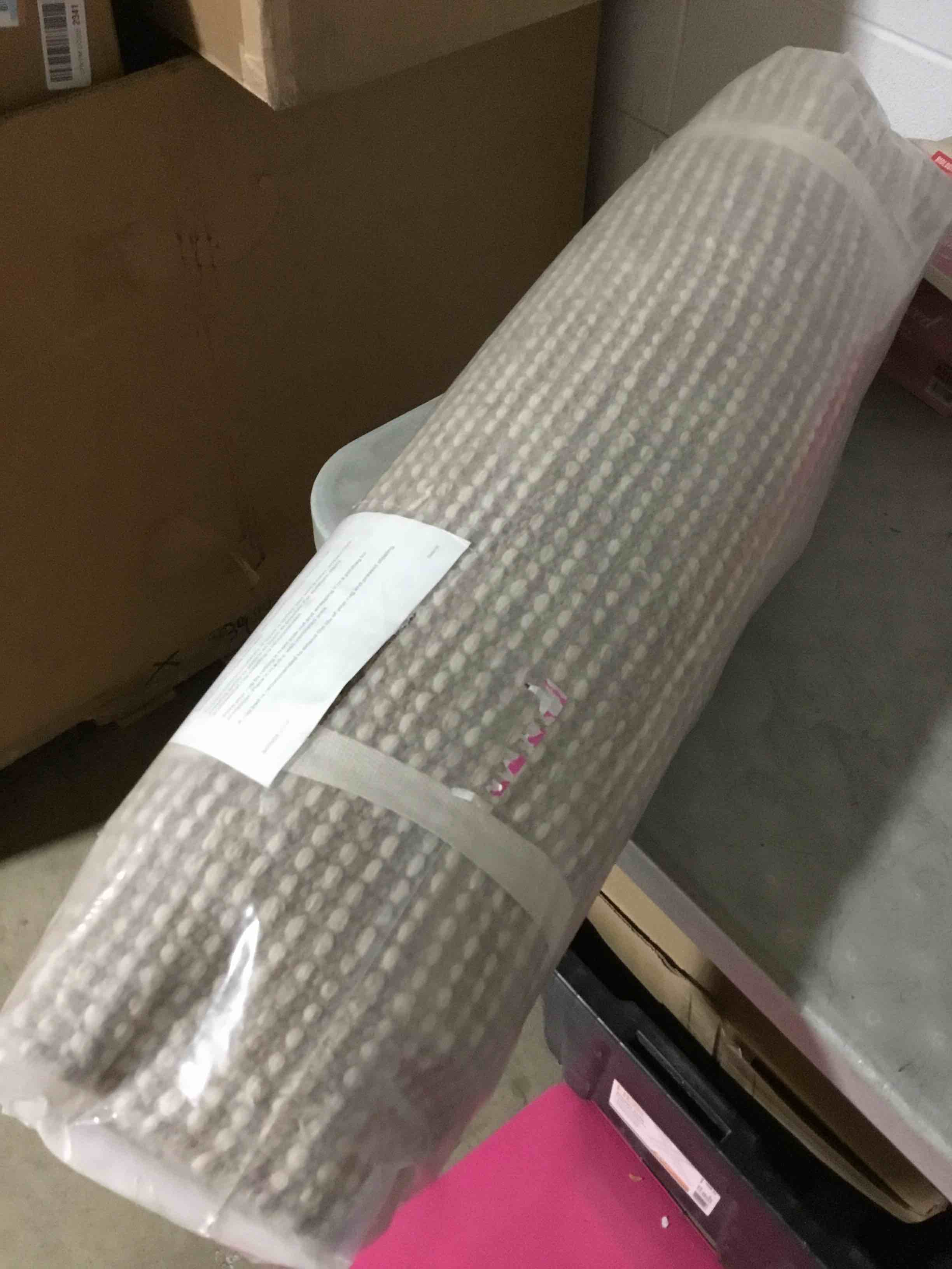 Condition photo showing New/Like New for (SIMILAR) SIZE 3” X 8” Rowan Handwoven Wool Rug