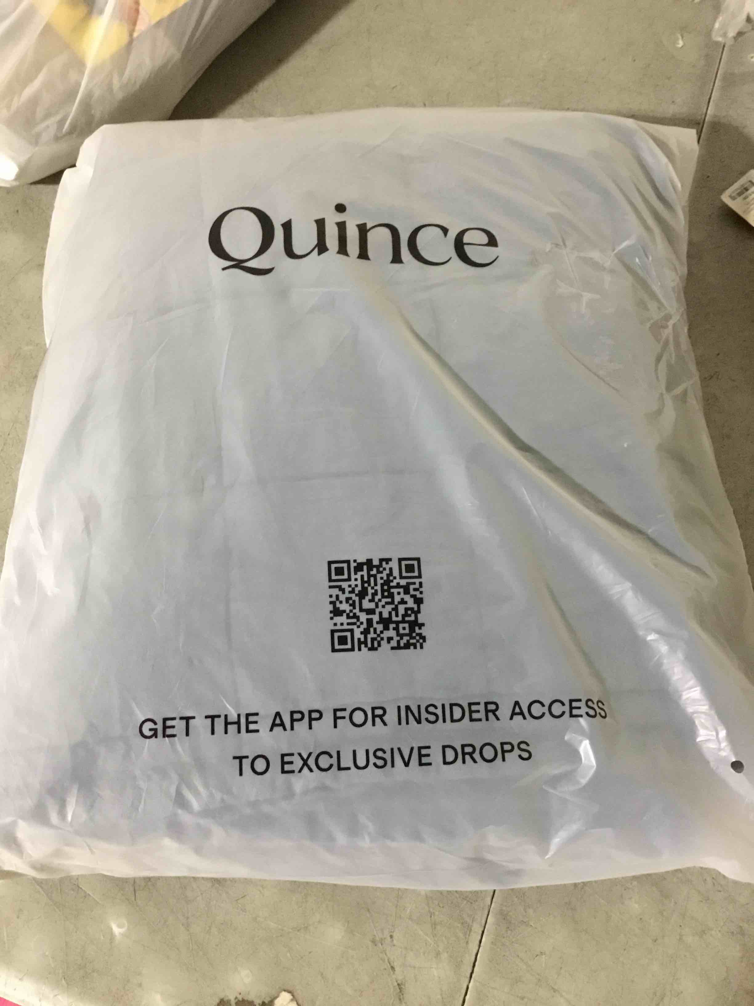 Condition photo showing As Is for (ONLY PILLOWS CASE) European Linen Box Quilt, Nightfall, Full/Queen