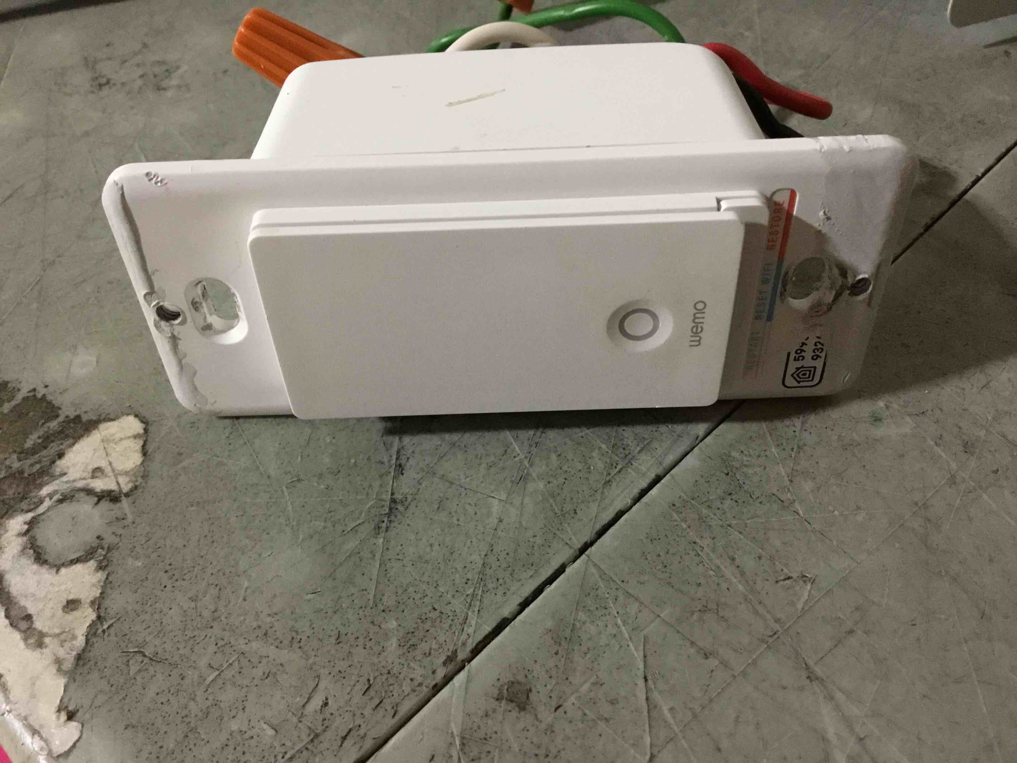 Condition photo showing As Is for Kasa Smart Dimmer Switch HS220, Single Pole, Needs Neutral Wire, 2.4GHz Wi-Fi Light Switch Works with Alexa and Google Home, UL Certified, No Hub Required, 1 Pack