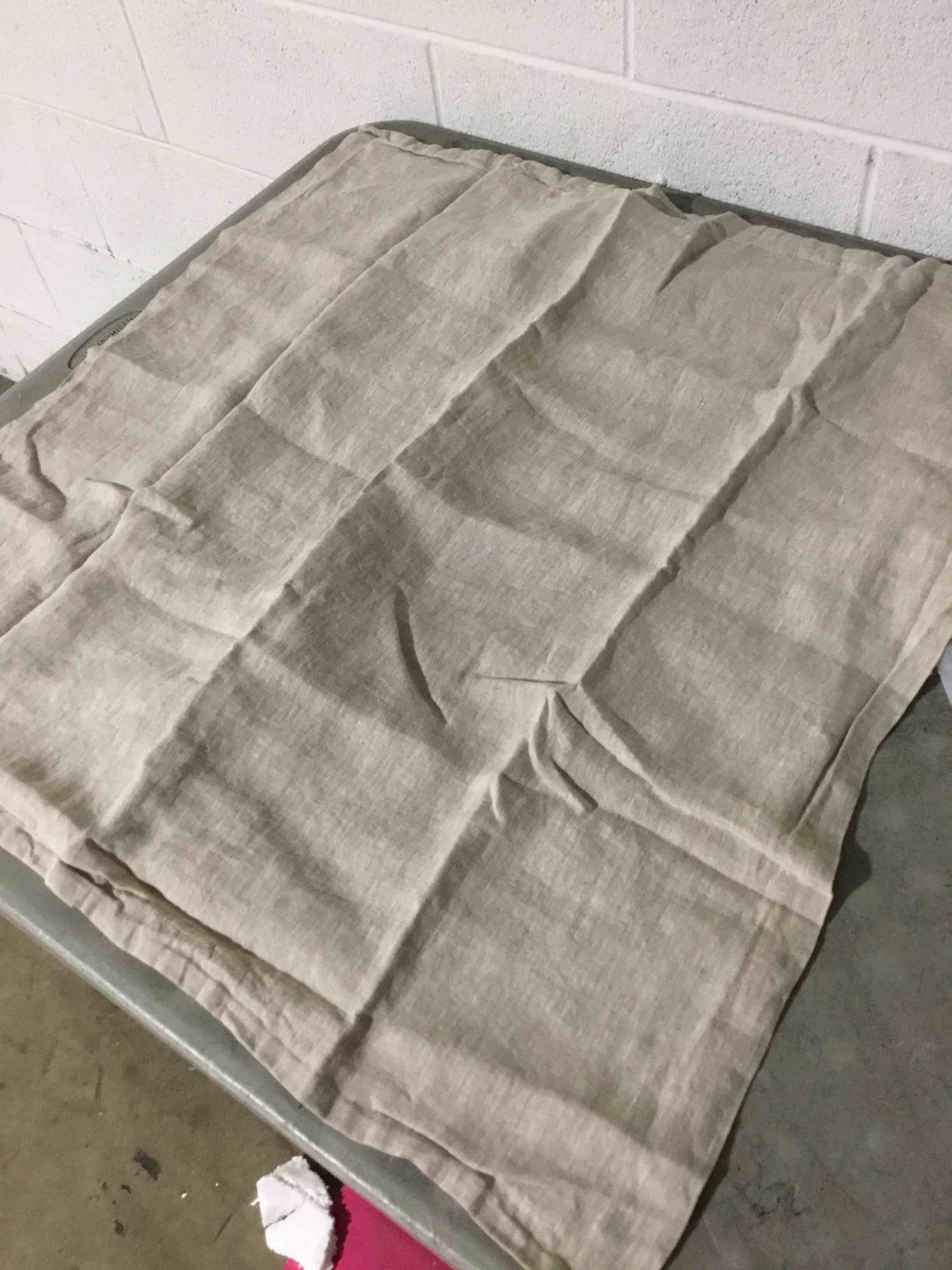 Condition photo showing Good Condition for MIULEE Decorative Linen Euro Sham Pillow Covers 26x26 Natural Beige Boho Farmhouse?Neutral Couch Throw Pillows for Bed Pack of 2 Accent Modern Pillowcase Sofa Livingroom Home Decor 26" x 26" (Pack of 1) Natural Beige