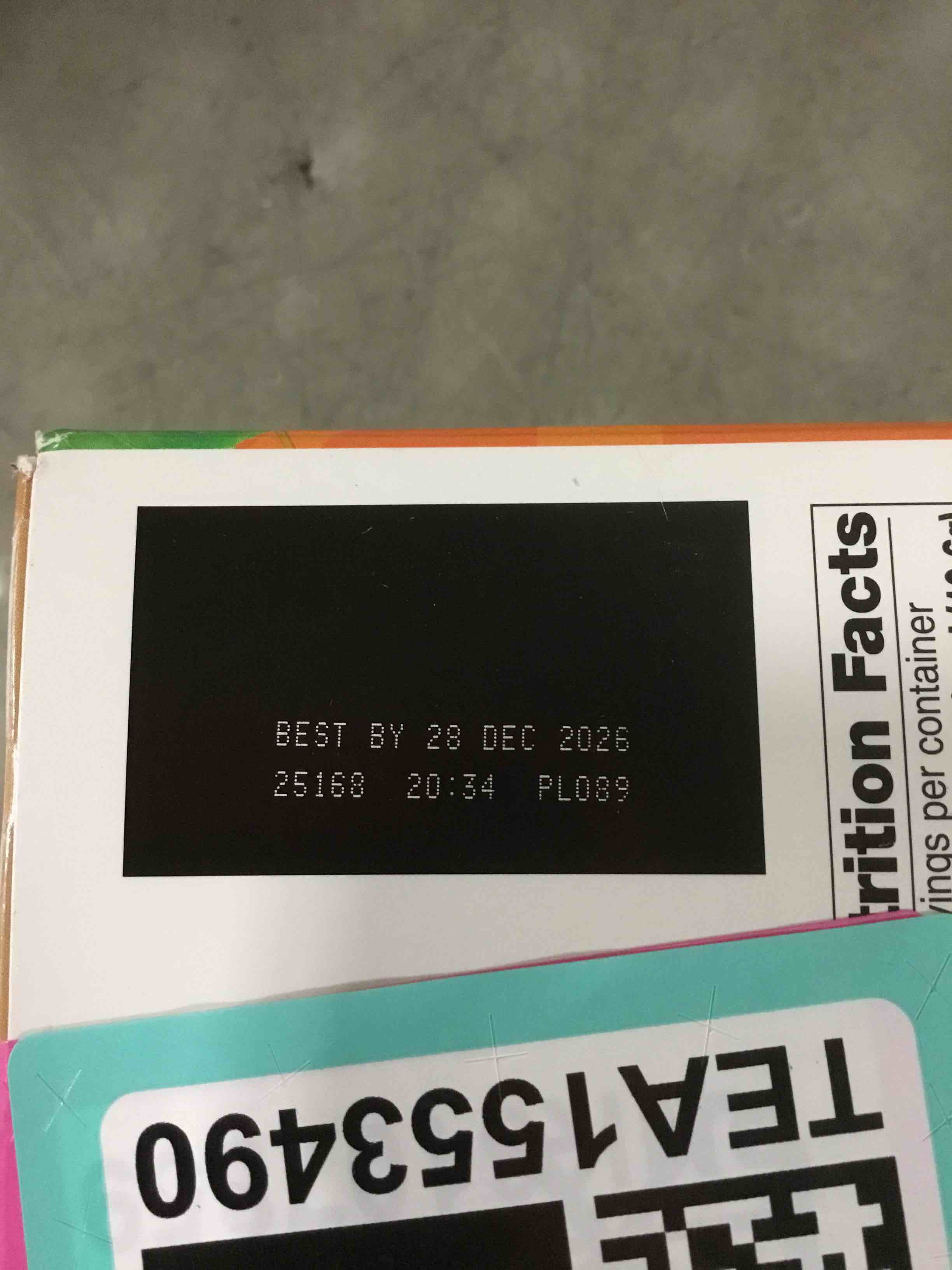 Condition photo showing New/Like New for only one box twinings chai latte black tea single serve k-cup pods for keurig, 22 count creamy, slightly sweet, less sugar, caffeinated, enjoy hot or iced (best by 12/28/2026)