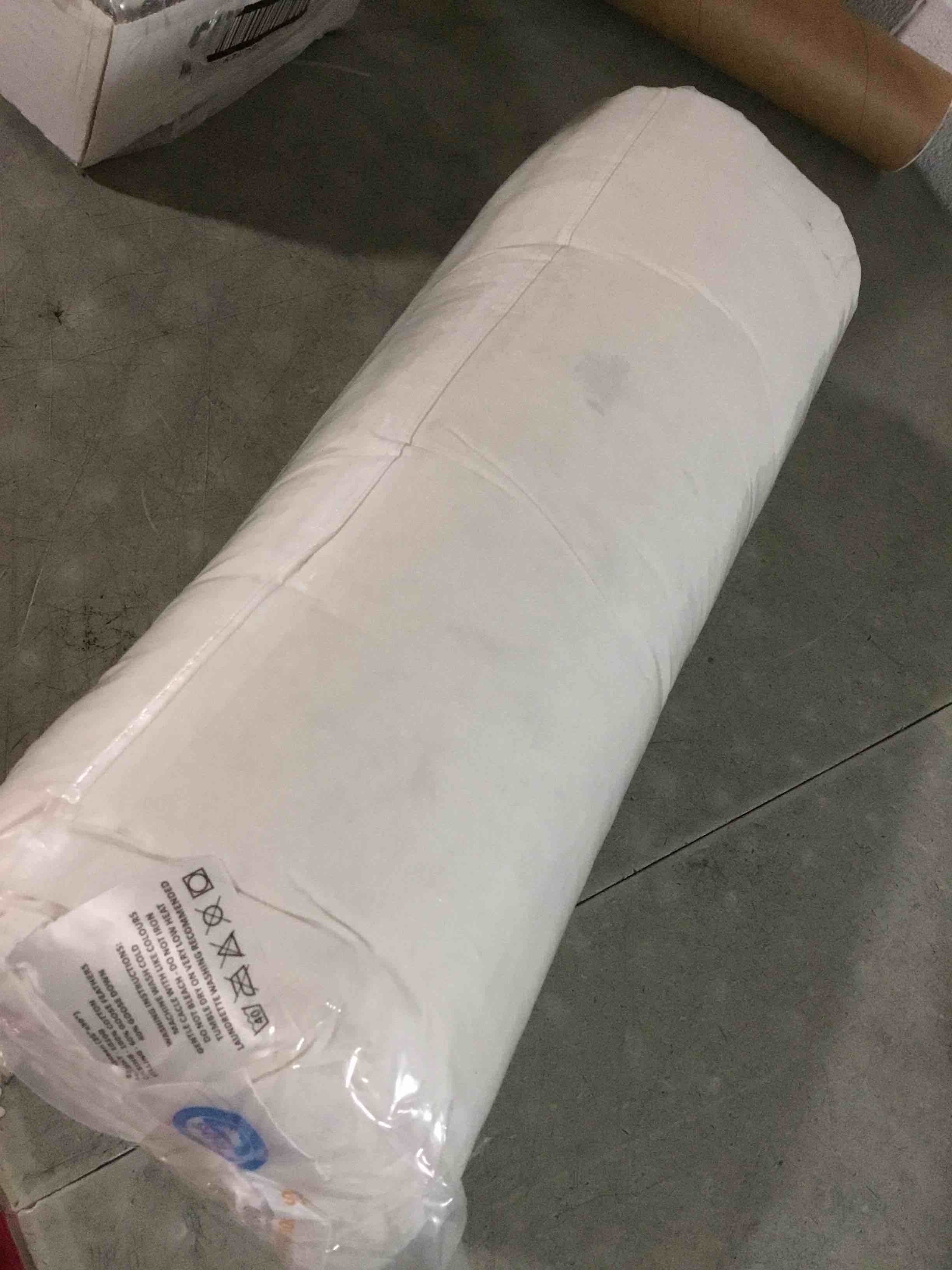 Condition photo showing New/Like New for hypoallergenic bamboo viscose shell, soft standard/queen size bed pillow with down alternative filling, oeko-tex certified, luxury hotel quality for stomach, back and side sleepers 1p-queen