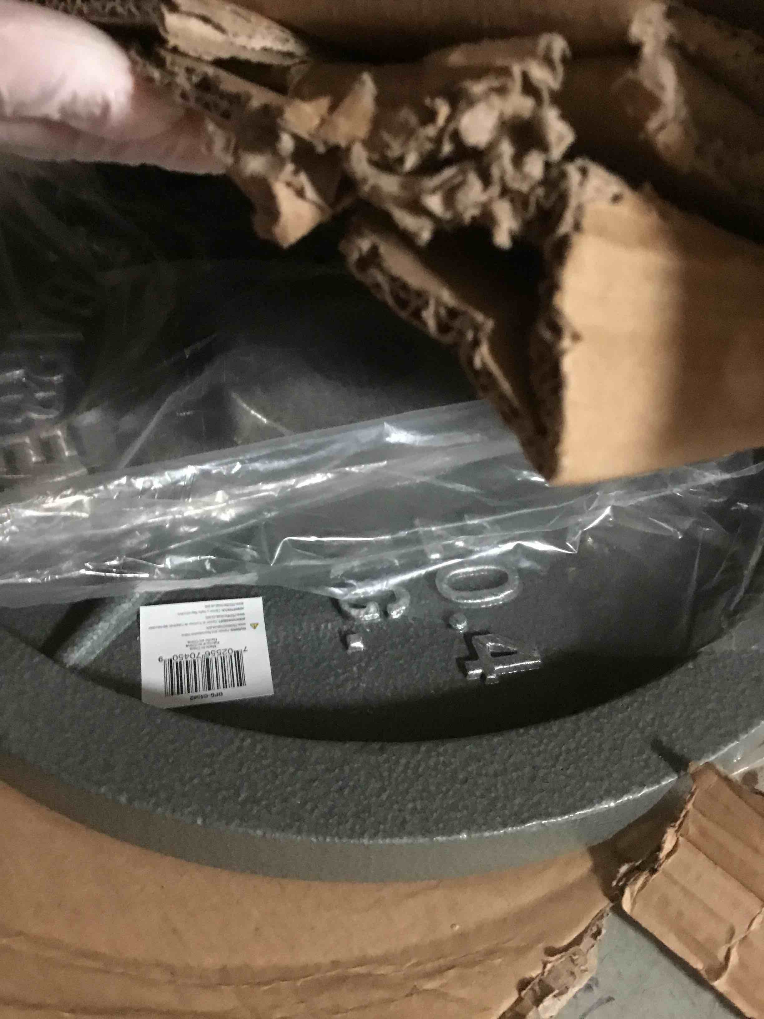 Condition photo showing New/Like New for cap barbell 2-inch olympic weight plate | multiple options classic - grey 45 lb - single
