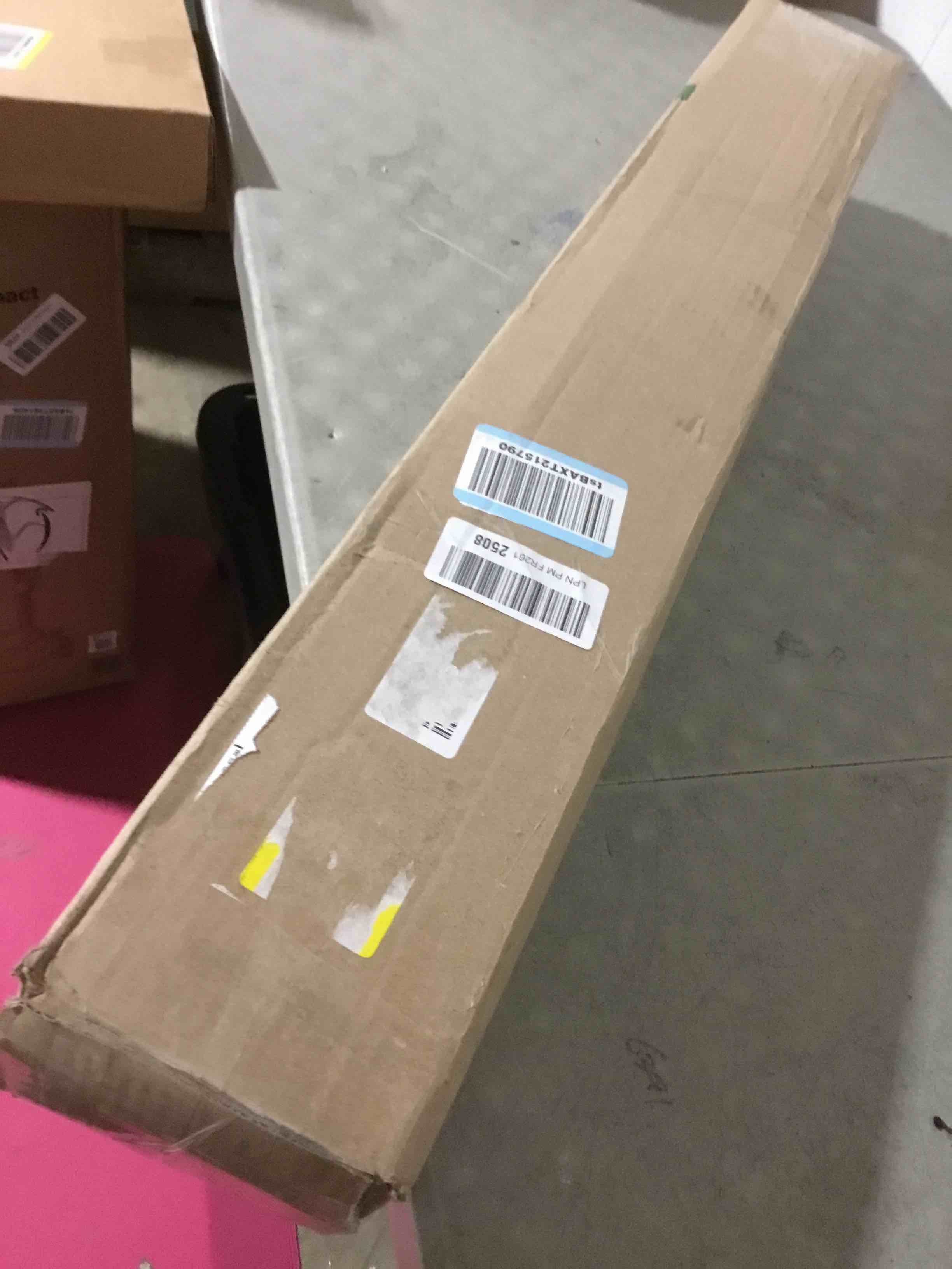 Condition photo showing As Is for heavy duty drawer slides, 20 inch, 300 lb load capacity, 3/4" thick clearance,side mount, full extension, ball bearing, cabinet rail,sheft runner,1 pair 20inch w:53mm