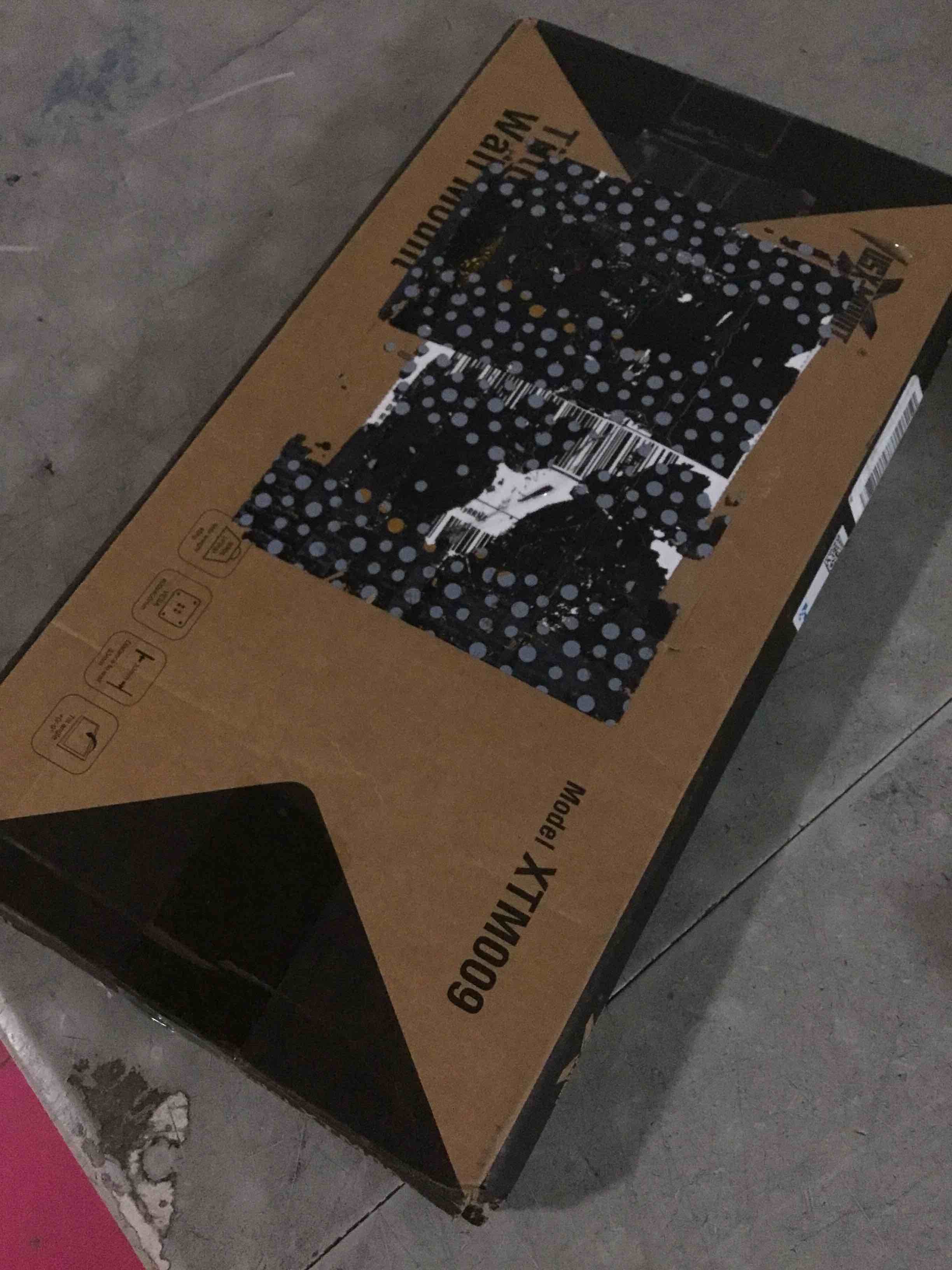 Condition photo showing Good Condition for usx mount ul listed tv mount low profile for most 26-60" flat screen led, lcd, curved tvs, tv wall mount bracket tilt vesa 400x400mm- up to 99lbs, quick lock and release to mounts on 12" 16" stud 26-60" tilting